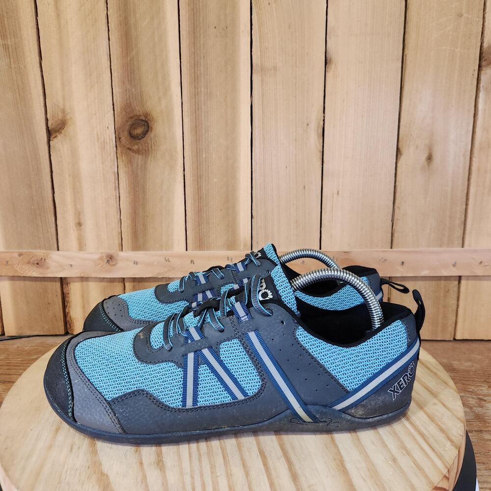 Xero Prio Shoes Womens 11 Blue Mesh Running Walking Sneakers Barefoot Minimalist